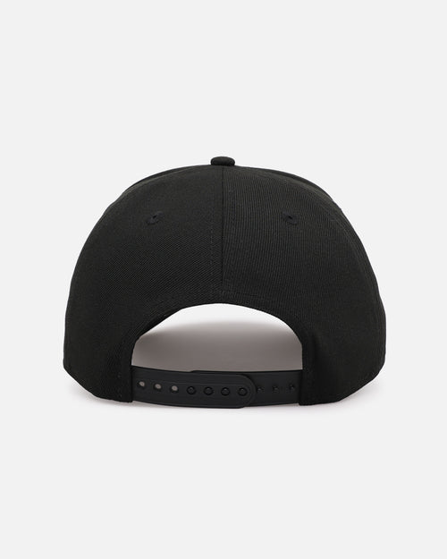 New Era New England Patriots 'Black on Black' 9FORTY A-Frame Snapback Black/Black