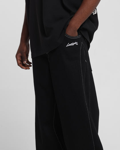 Loiter Shadow Jeans Black