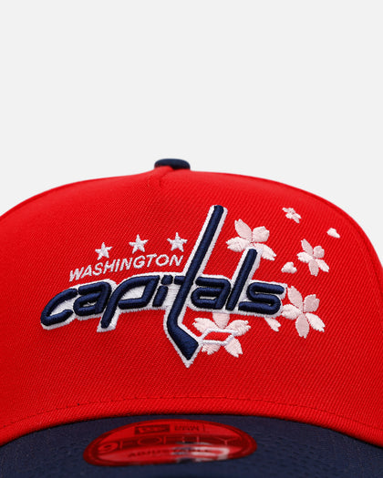 New Era Washington Capitals 'Cherry Blossoms' 9FORTY A-Frame Snapback Official Team Color