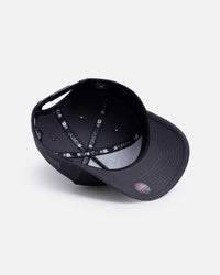 New Era Atlanta Braves "Graphite Tonal" 9FORTY A-Frame Snapback Graphite