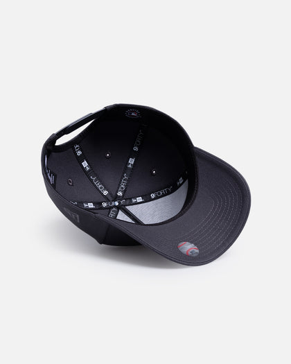 New Era Atlanta Braves "Graphite Tonal" 9FORTY A-Frame Snapback Graphite