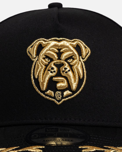 New Era Canterbury-Bankstown Bulldogs 'NRL Vegas Round 2026' 9FORTY A-Frame Snapback Black/Gold