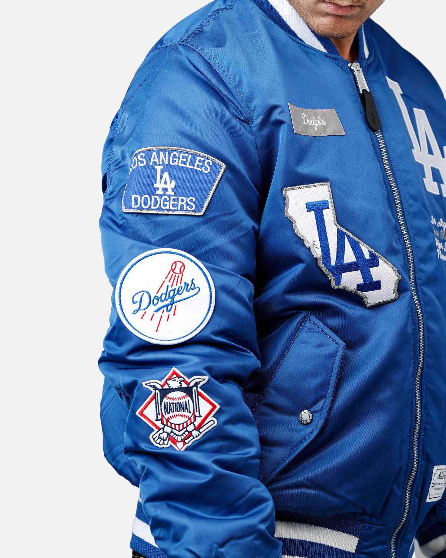 New Era X Alpha Series X MLB Los Angeles Dodgers MA-1 Bomber