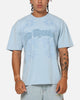 Ed Hardy Double Dragon Applique T-Shirt Blue