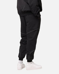 The Anti Order Stereo Nylon Track Jogger Black