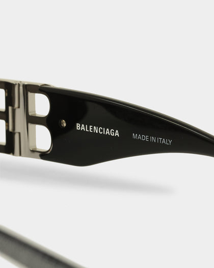 Balenciaga BB0096S-013 Balenciaga Dynasty Shiny Black/Smoke
