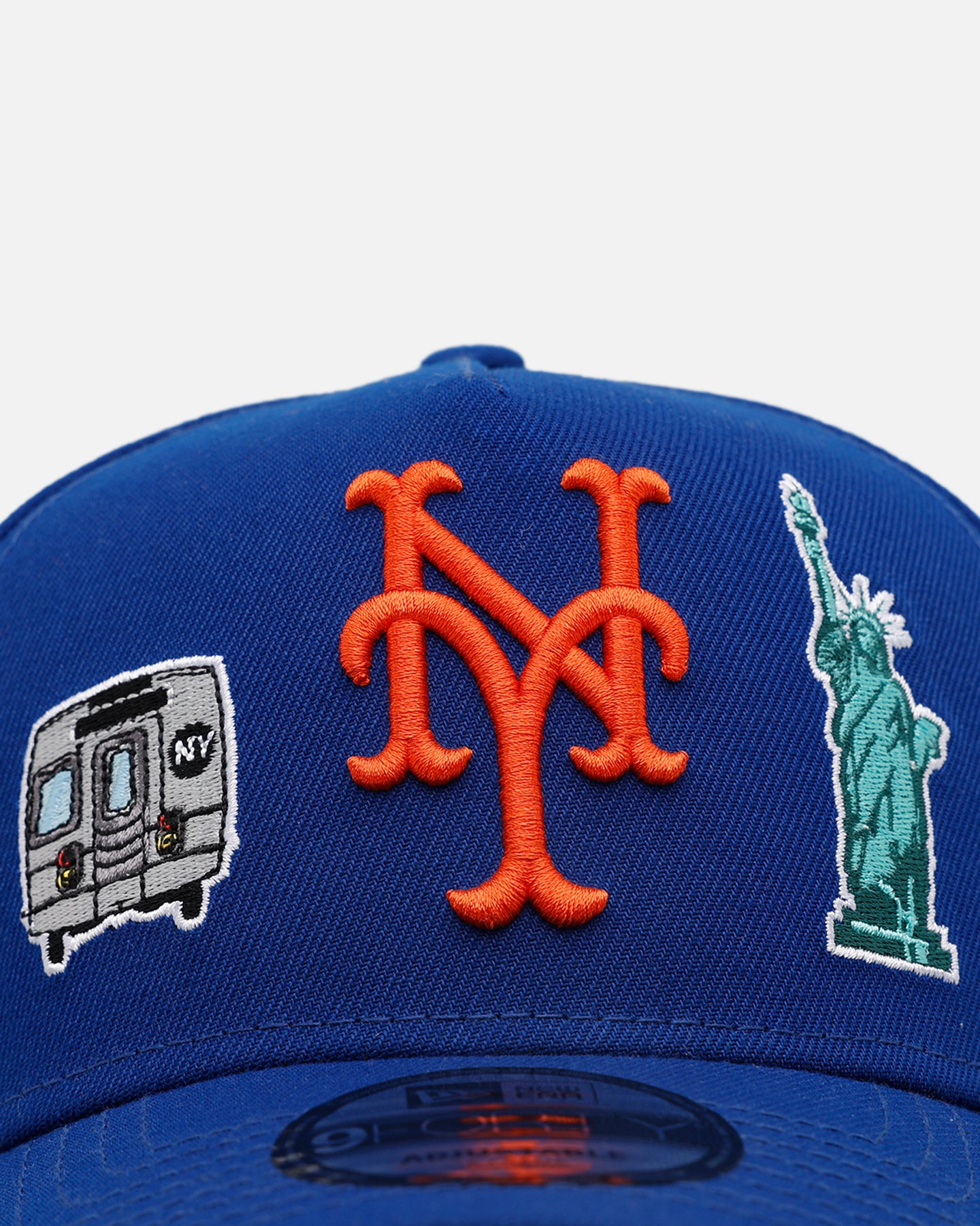 New Era New York Mets 'City Icons' 9FORTY A-Frame Snapback Blue