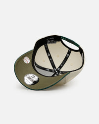 New Era  Florida Marlins 'Croc Skin 2.0' 9FORTY A-Frame Snapback Chrome/Dark Green