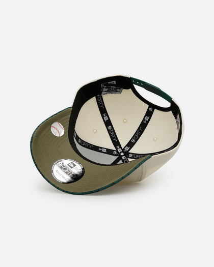 New Era  Florida Marlins 'Croc Skin 2.0' 9FORTY A-Frame Snapback Chrome/Dark Green