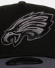 New Era Philadelphia Eagles 'Stealth Roses' 9FORTY A-Frame Snapback Black