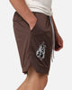 Saint Morta La Rambla Basketball Shorts Dark Brown