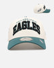 New Era Philadelphia Eagles 'Vintage Arch Logo' 9FORTY A-Frame Snapback Official Team Colors