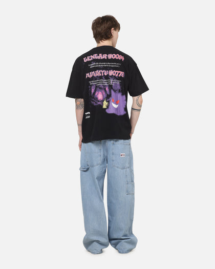 The Pokémon Collection By 73Studio Gengar Mimikyu T-Shirt Black