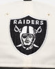 New Era Las Vegas Raiders 'Retro Crown Classic' 9FIFTY Retro Crown Strapback Chrome White/Black