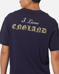 Majestic Athletic England Graphic T-Shirt Navy