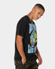 Goat Crew More Peace Less War Vintage T-Shirt Washed Black