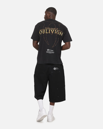 73Studio x The Elder Scrolls: The Elder Scrolls Oblivion T-Shirt Black Acidwash