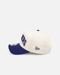 New Era Los Angeles Dodgers 'Vintage Arch Logo' 9FORTY A-Frame Snapback Official Team Colors