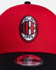 New Era AC Milan 'Contrast Scarlet' 9FORTY Strapback Red