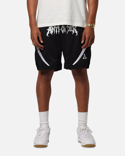 The Anti Order Sparta Mesh Basketball Shorts Black/White