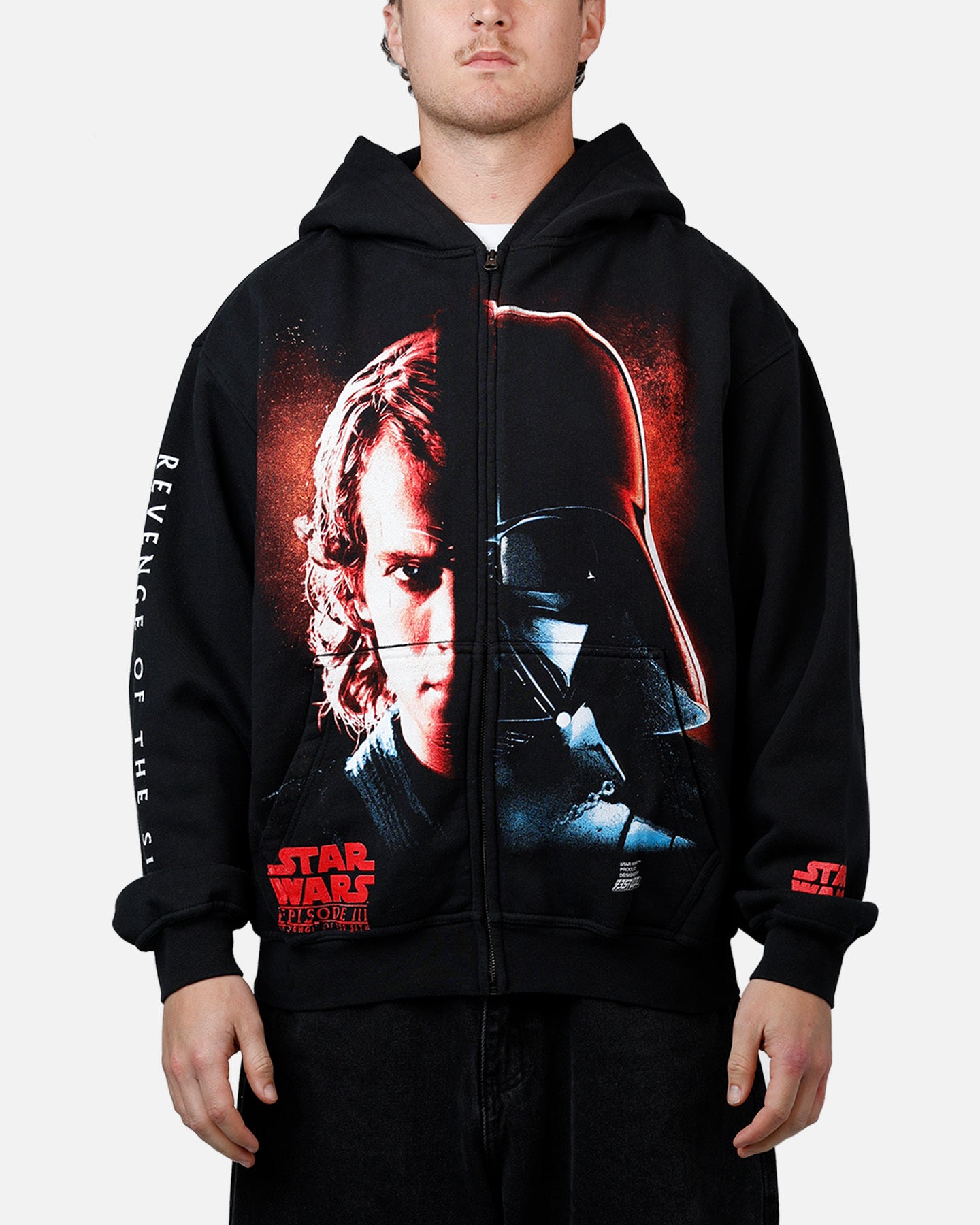 73Studio Star Wars 2005 Vader Zip Hoodie Black | Culture Kings US