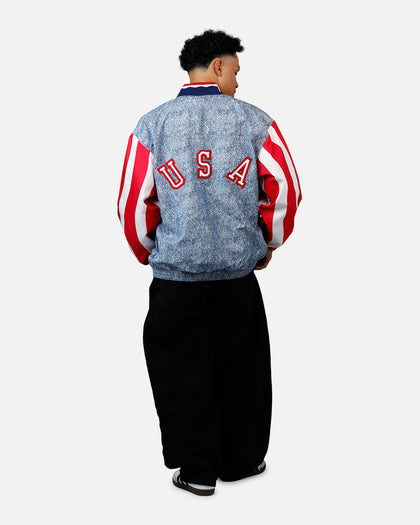 Adidas USA Retro Denim Jacket Denim