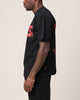 Saint Morta Ssix Drop Shoulder T-Shirt Black