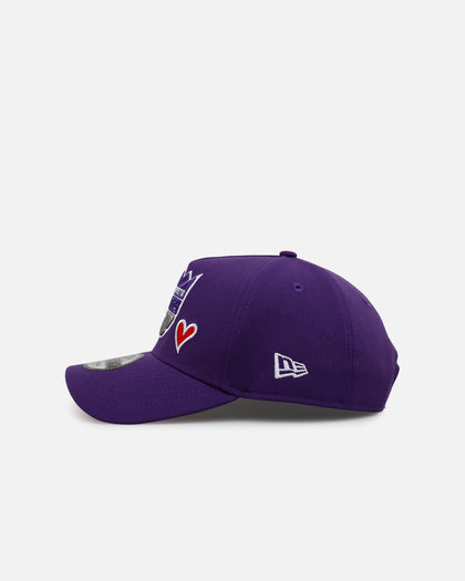 New Era Sacramento Kings 'Team Color Hearts' 9FORTY A-Frame Snapback Official Team Color
