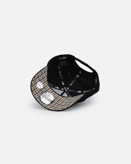 New Era Cleveland Guardians 9FORTY A-Frame Snapback Black/Plaid