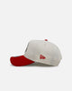 New Era Boston Red Sox 'Strawberry' 9FORTY A-Frame Snapback Chrome/Red