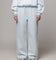 American Thrift Women's Straight Leg Trackpants Light Blue