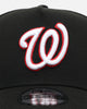 New Era Washington Nationals 'Black And Team Color' 9FORTY A-Frame Snapback Black/Official Team Color