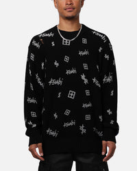 Ksubi Trash Box Knit Crewneck Black