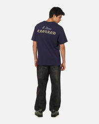 Majestic Athletic England Graphic T-Shirt Navy