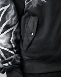 Alpha Industries x Loiter Full Zip Up Hoodie Black