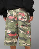 Loiter Hybrid Patch Shorts Camo