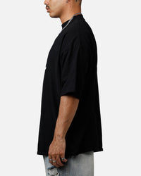 Carre Die Mock T-Shirt Black
