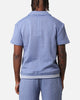 XXIII Danny Knit Polo Shirt Floral Blue