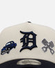 New Era Detroit Tigers 'Chrome City Icons' 9FORTY A-Frame Snapback Chrome/Official Team Color