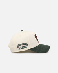New Era Oakland Raiders 'Chrome White Green' Corduroy Visor 9FORTY A-Frame Snapback Chrome