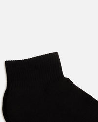 American Thrift Classic Ankle Socks 3 Pack Black