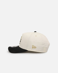 New Era New York Yankees 'Gold Medal Badge' 9FORTY A-Frame Snapback White/Black/Green