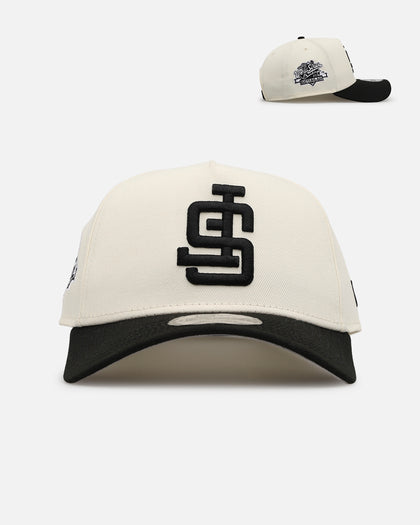 New Era San Francisco Giants 'Chrome Upside Down Logo' 9FORTY A-Frame Snapback Chrome/Black