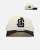 New Era San Francisco Giants 'Chrome Upside Down Logo' 9FORTY A-Frame Snapback Chrome/Black