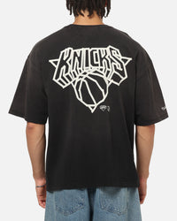 Mitchell & Ness New York Knicks Tape T-Shirt Black