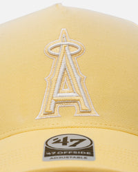 47 Brand Los Angeles Angels 'Sunflower Fade' 47 Offside Snapback Sunflower