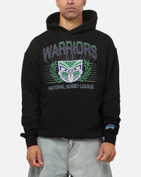 Bleacher Athletic New Zealand Warriors NRL Adult Club Wreath Hoodie Black
