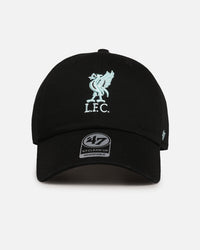 47 Brand Liverpool Football Club 47 Clean Up Strapback Black/Turquoise