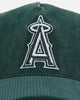 47 Brand Los Angeles Angels 'Apollo Cord Dark Green' 47 Offside Snapback Dark Green