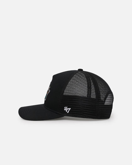 47 Brand San Jose Sharks Mesh '47 Hitch Trucker Snapback Black/Team